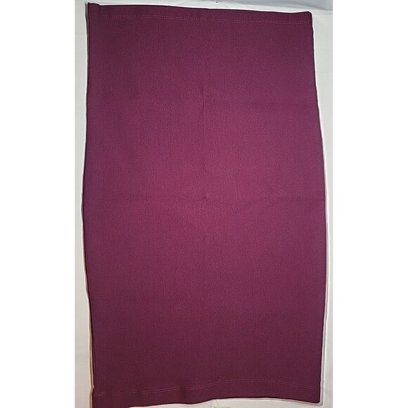 Bozzolo Stretch Mini Skirt Women's Red Wine Color Size Large Sexy Lady - Picture 9 of 14